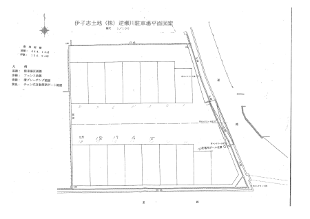 宝塚市逆瀬川平面図